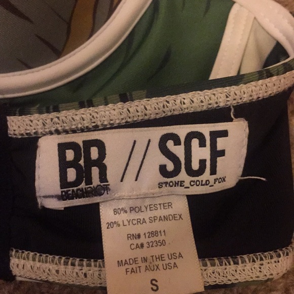 Beach Riot x Stone Cold Fox Paddy Palm Swim Top - Picture 4 of 4